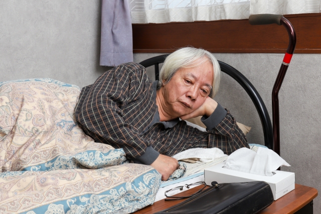高齢者は安静にするとどんどん筋肉が低下する